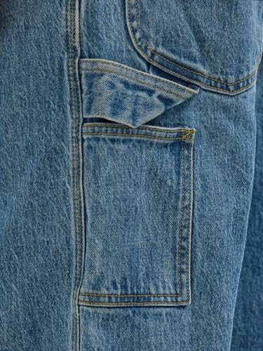 Lee Herren Arbeitskleidungs Latzoverall, Mittlere Wäsche, XXL