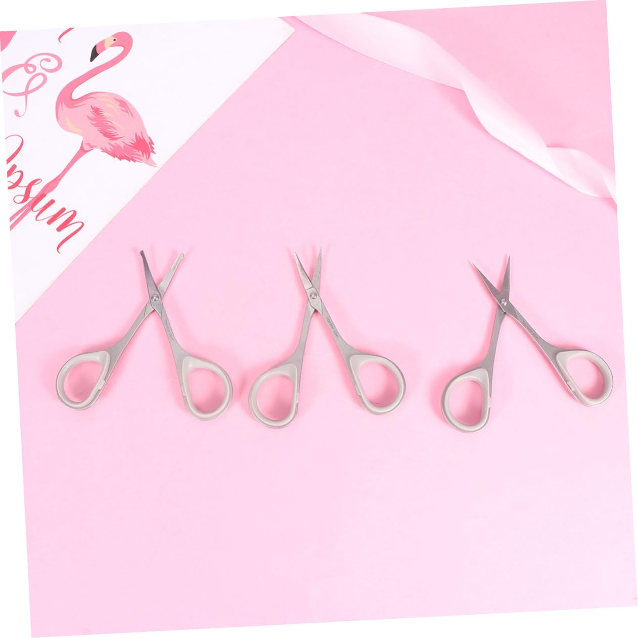 Healeved 9piezas Tijeras Inoxidable Para Recorte De Facial Incluye Tijeras De Ceja Recortadora De Nasal y Curvas Cuidado Personal Seguro y