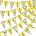 5 Pieces Softball Party Decoration Softball Banner Pennant Softball Cutouts Softball Bunting Banner Ball Theme Birthday Party Supplies for Sports Clubs Sport Game Day