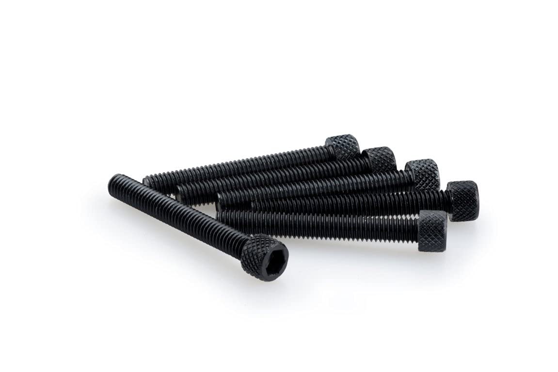 Puig Black M5 45mm Allen Screws x 6
