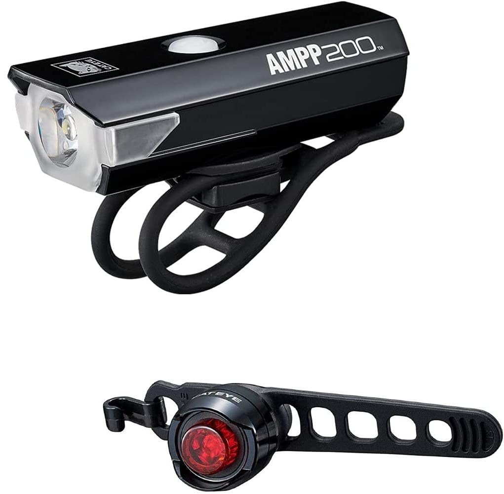 CatEyeAmpp 200/Orb USB Rechargeable Cycling Light Set