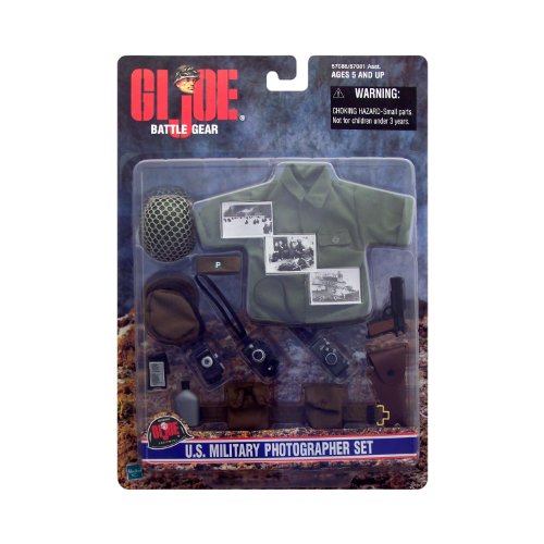 Hasbro G I Joes Battle Gear U S Millitarty Photographer Set
