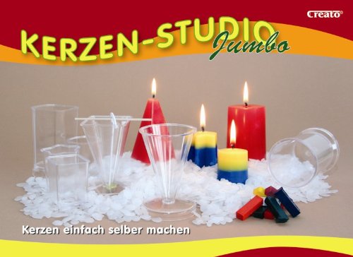 Creato Kerzengieß Jumbo Set 10 Cups 45 Size 93 mm