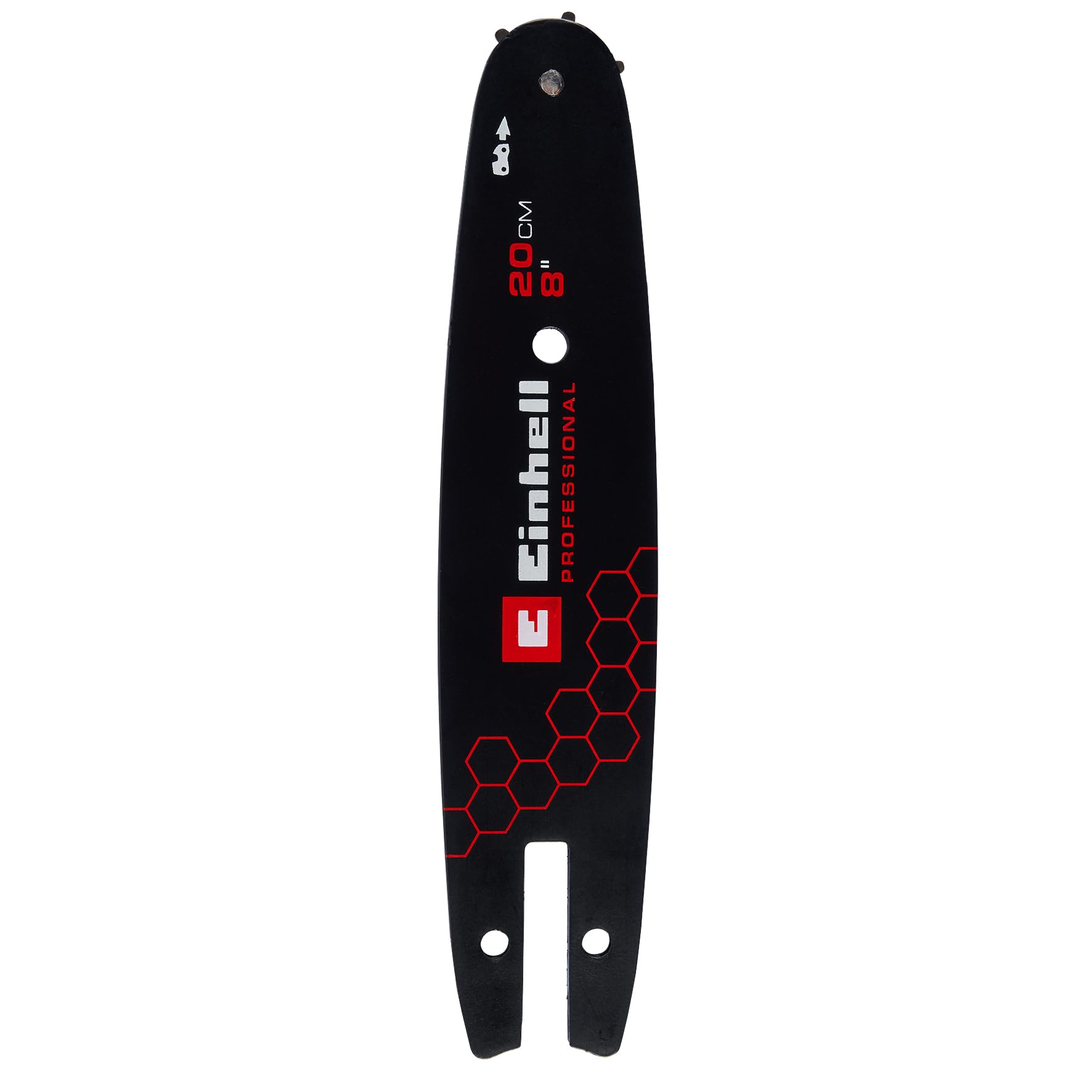 Orijinal Einhell yedek pala 20 cm (budama testere aksesuarı, Einhell kablosuz budama testere GP-PS 18/20 Li BL için uygundur, uzunluk 20 cm, kalınlık 1,1 mm, dişli burun)