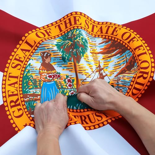 Drapeau d'état de Floride durable Anley Rip-Proof contre le vent et les déchirures