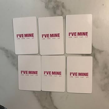 IVE Yizhiyu 2.0 Chinese Baddie Trading Card 6 Sheets 24