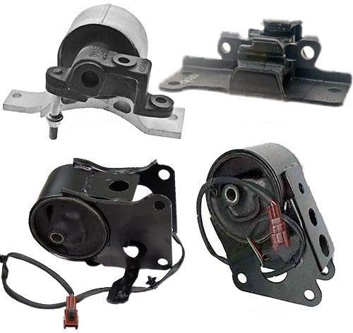 K0002 Fits 2004-2006 Nissan Maxima 3.5L Engine Motor &Transmission Mount w/Sensor 4PCS : A7349EL A7348,A7351,A7358EL