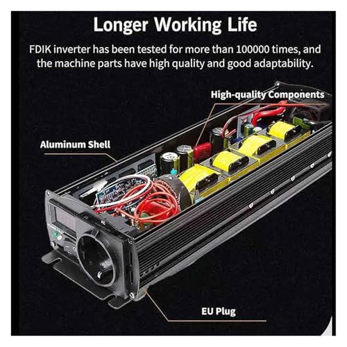 Convertisseur onde sinusoïdale 24V 220V 2000W haute précision - 7