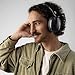 Skullcandy Hesh 360 Wireless Over-Ear Bluetooth Headphones, Up to 100 Hours Battery, Noise Isolating Fit, Flat-Folding Collapsible Design, Microphone iPhone Android - True Black
