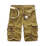 Moderne und luftig leichte Herren shorts Durch den luftig lockeren Schnitt ist Bewegungsfreiheit und Komfort garantiert.Diese Herren Hosen ist dank seiner qualitativ hochwertigen und weichen Materialqualität super angenehm zu tragen. Auch an heißen Tagen cool aussehen und sollte in keinem Kleiderschrank fehlen! Mit Taschen sind Herren Shorts unheimlich praktisch und außerdem noch ein lässiges modisches Statement.