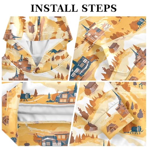 KLL Wild West Western Scotland Unisex Girls Boys Sweatshirt Fashion Hoodies with Kangaroo Pocket3