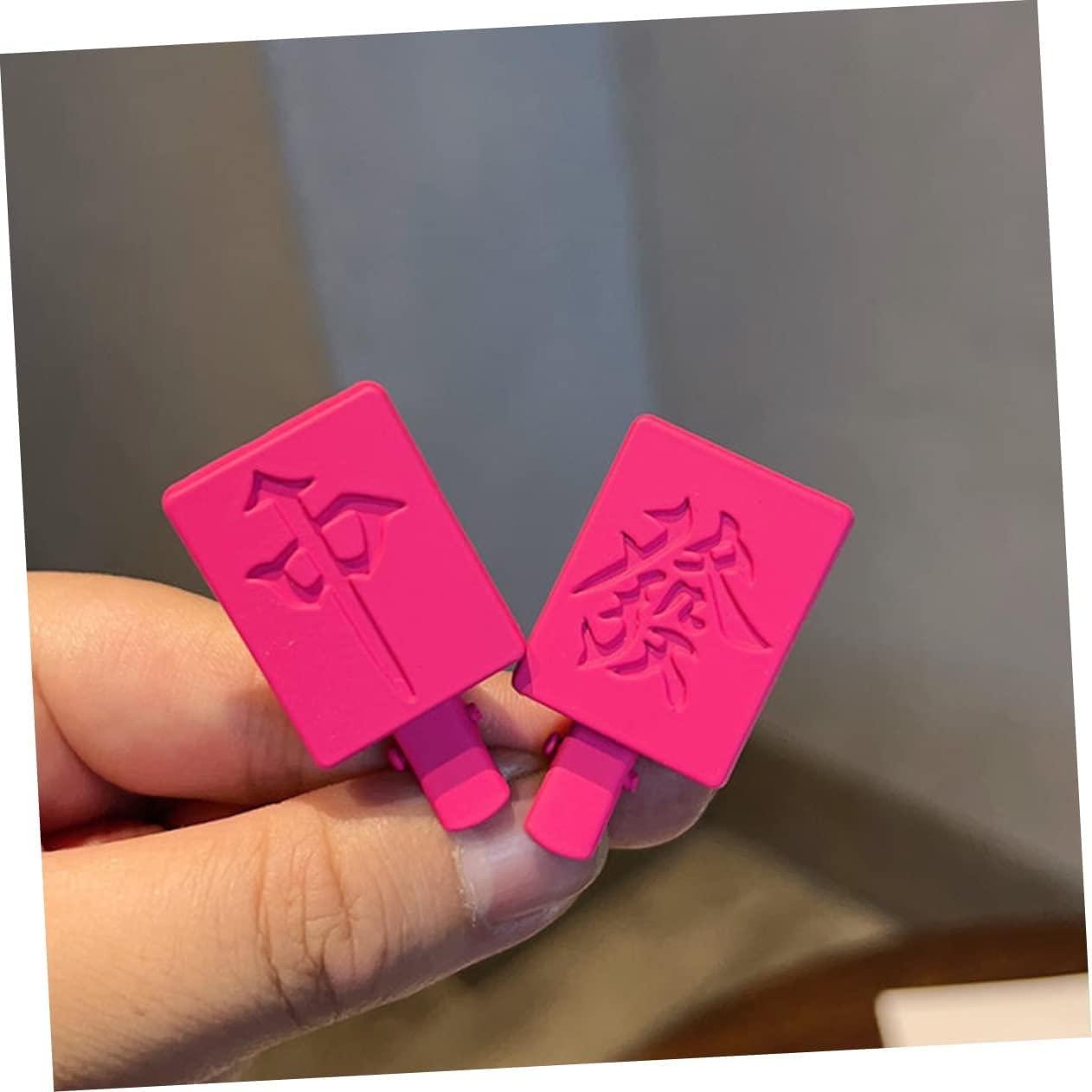 Spinki do włosów Spinki do włosów dla kobiet 16 par Mahjong Spinki do włosów dla grzywki Metalowa dziewczyna Spinki do włosów Dziewczyny Stroik Vintage Nakrycia głowy Klip z pazurem Śmieszne spinki do