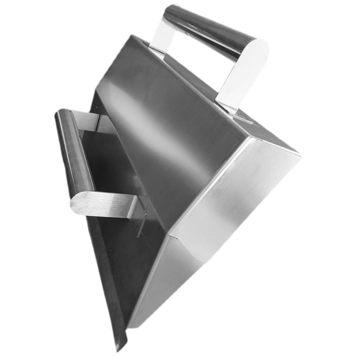 SHINEOFI Frattazzo per Stucco in Acciaio Inossidabile Design Ergonomico e Forma Unica per Levigatura Pareti e Lavori di Finitura Cemento