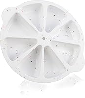 Vista 8 de Molde de silicona triangular para hornear pan de maíz antiadherente para pastel de 8 cavidades, perfecto para brownies, magdalenas, cupcakes, jabón