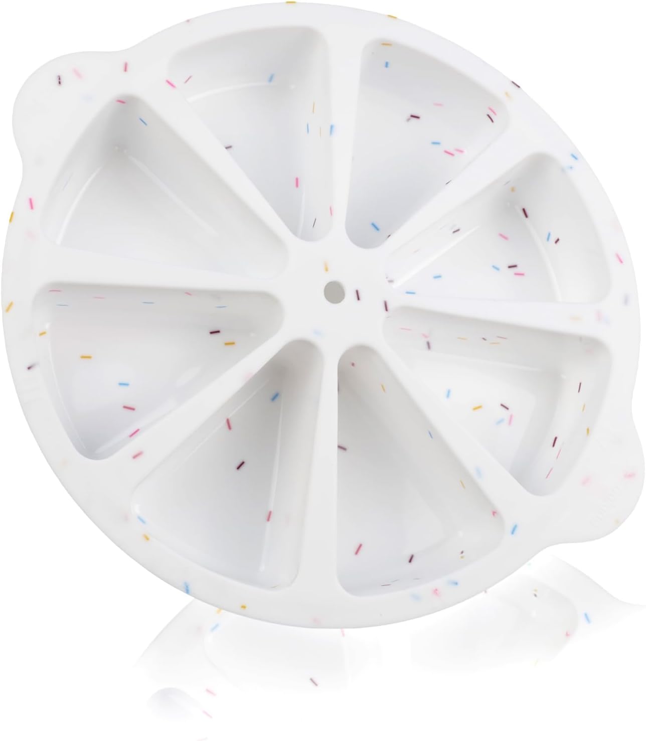 SHEbaking Silicone Scone Pans for Baking Wedge Pan 8-Cavity Silicone Slice Cake Mold Pie Pans for Quiche,Pizza,Brownies BPA free