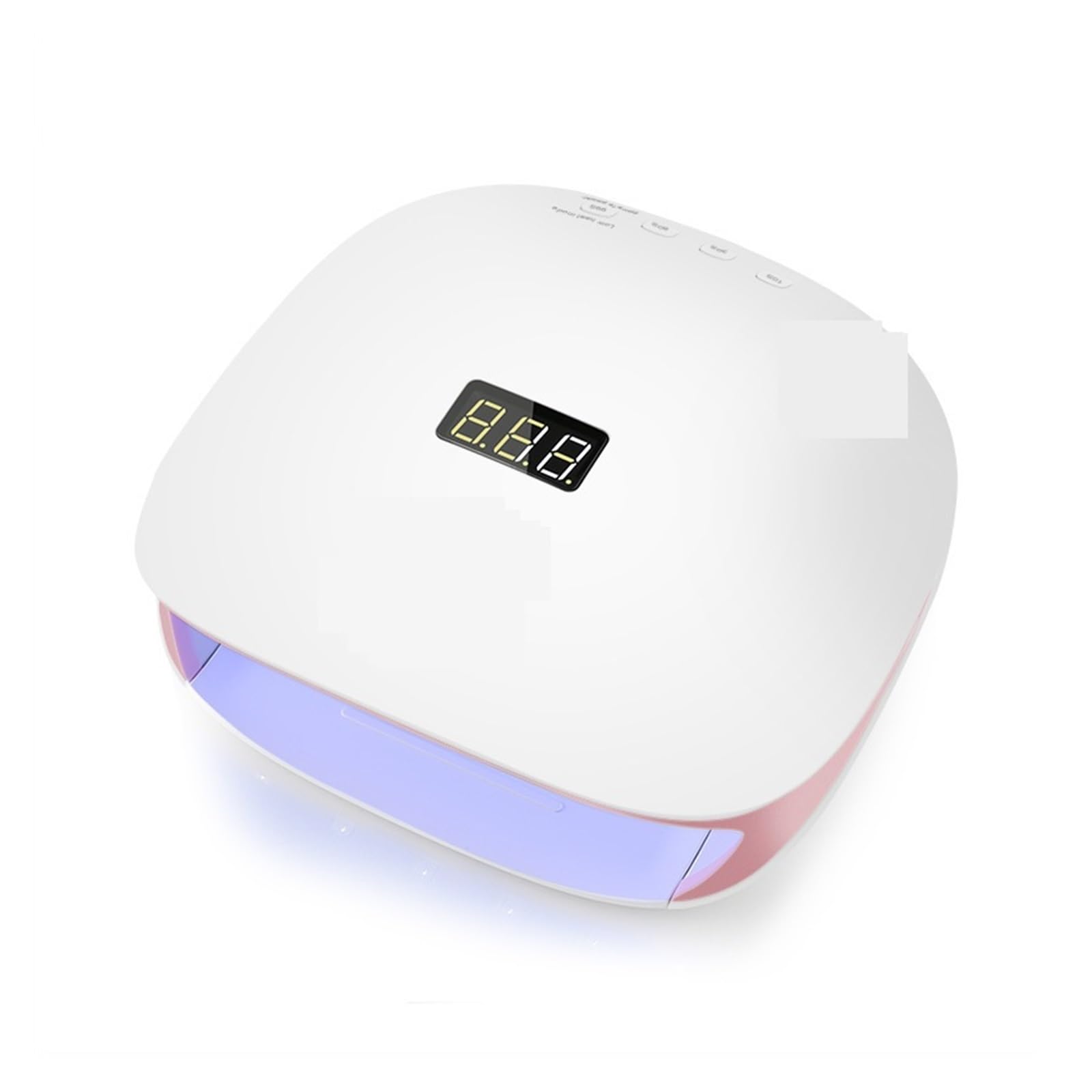Lampa UV do paznokci, Lampa do paznokci 48W LED Lampa UV do utwardzania żeli Polski z inteligentnym czujnikiem Manicure Nail Art Wyposażenie salonu