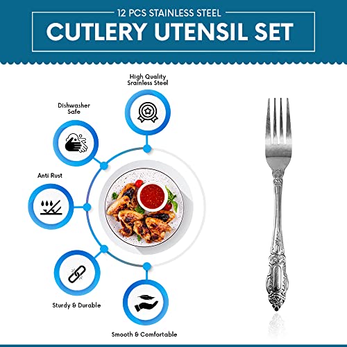 Bistras FORKS Stainless Steel Table Forks, Flatware thumb #4