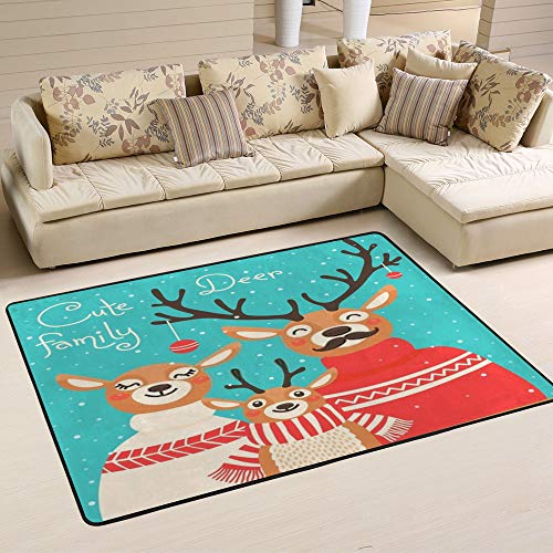 Tapis de maison moderne de Noël en tissu polyester de qualité supérieure