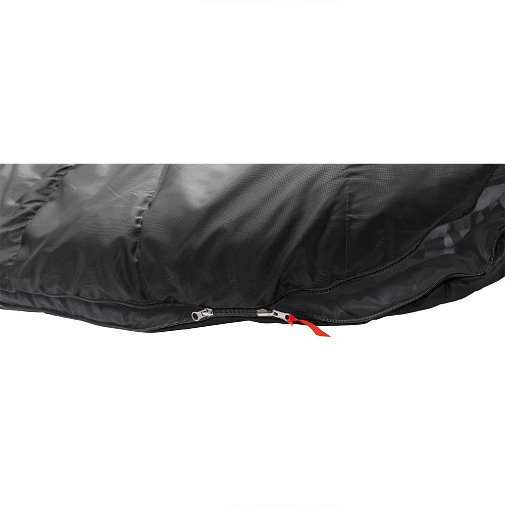 Easy Camp Orbit 200-1ºC Śpiwór do spania, Dorośli Unisex, Szary, Jeden rozmiar