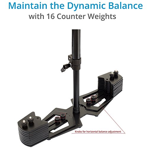 FLYCAM HD-5000 Video DSLR Camera Stabilizer | Handheld Steadycam | Quick Release + Table Clamp (FLCM-HD5-QT) - Image 6
