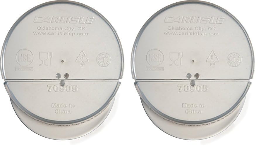 Carlisle FoodService Products 7090502 Hinged Lid for Cascata Carafes, Clear, 1 Count (Pack of 1)