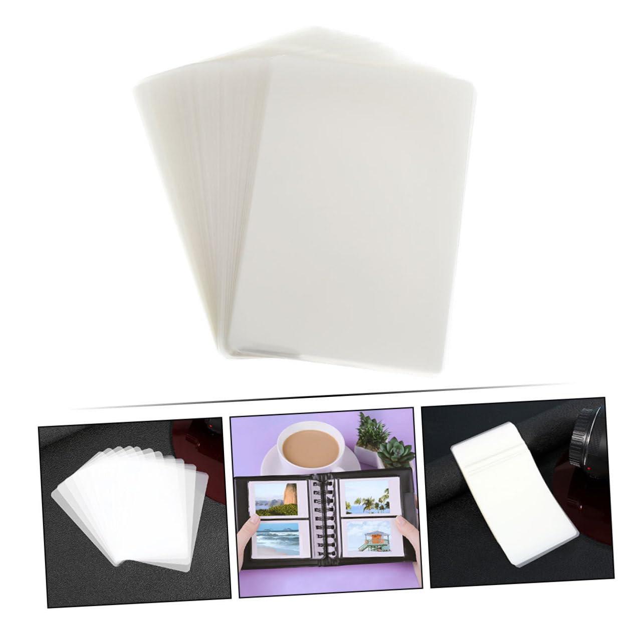 500 Feuilles Plastification Transparentes Mil Étanches Lot de Pochettes Laminage Thermique Protection Photos Documents