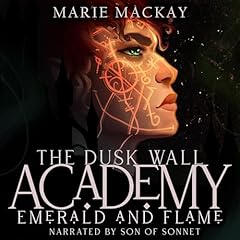 Emerald and Flame Audiolibro Por Marie Mackay arte de portada