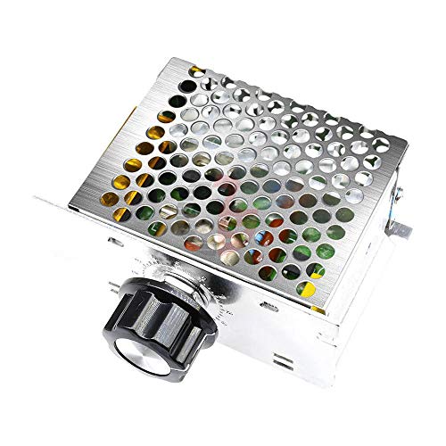 4000W DC Motor Speed Controller Regulator Smooth Soft Start Brushless Motor Speed Control Power Regulator with Case