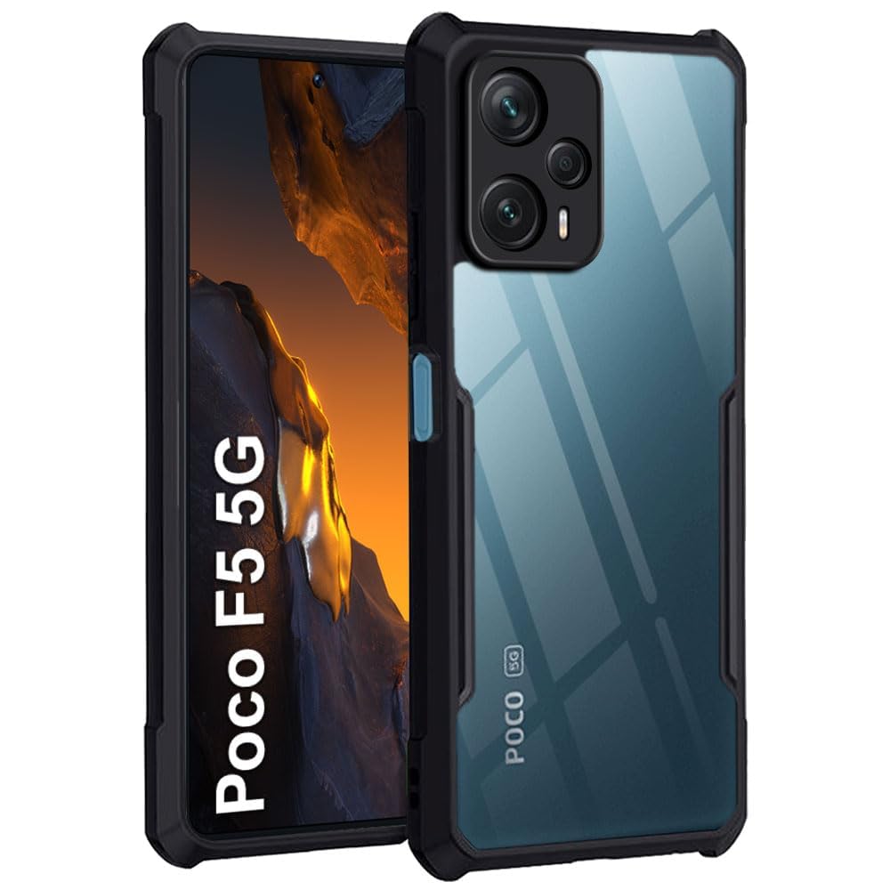 Carrywrap Plastic Transparent Hard Back Cover Case For Poco F5 5G (B0CHK6FKM1) Amazon Price History, Amazon Price Tracker