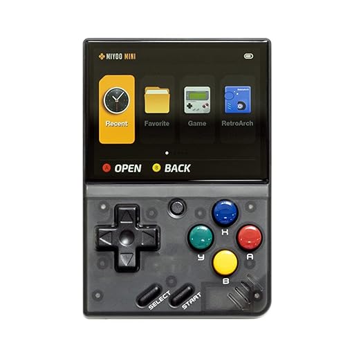 Buy MIYOO Mini Black Video Game Console 3000+ Classic Games 2.8inch IPS