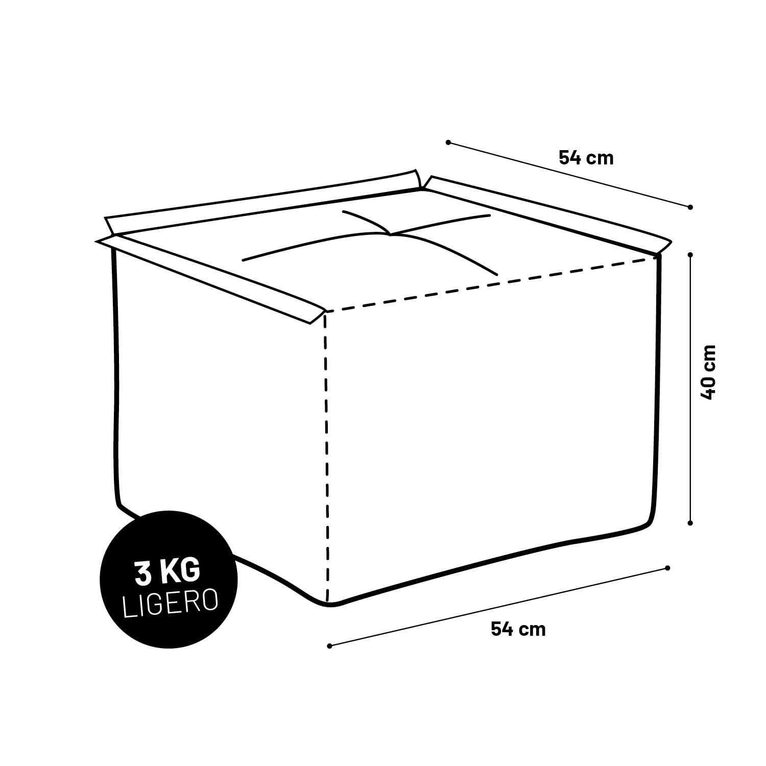 Lumaland Beanbag Lounge Modular | Puf Impermeable | Taburete Ligero y Expandible Individualmente | Juego de Salón para Interior y Exterior | Asiento Lavable para Jardín | 54x54x54 cm [Gris]
