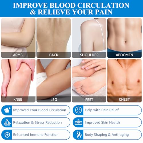 Silicone Cupping Therapy Sets, Cupping Kit for Massage Therapy,Anti Cellulite Cup, for Cellulite Reduction Joint Pain Muscle Pain - Image 3