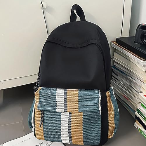 Mochila de nailon para el instituto y material escolar 6