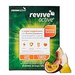 Revive Active Tropical Super Supplement - 26 Active Ingredients in 1 Daily Sachet - Vitamins C, D, K2, L-Arginine - Supports Overall Health & Immune System - 30 Day Supply