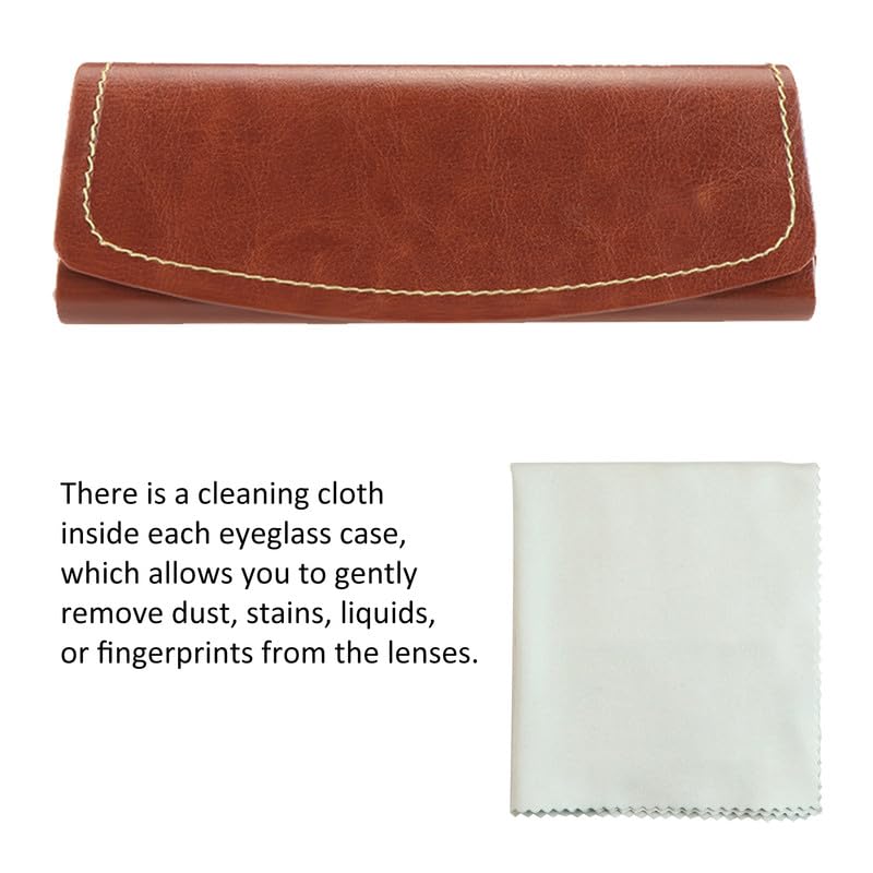 Image of VisionGlobal Hard Shell Eyeglass Case for Eyeglasses and Sunglasses for Men /Women and Kids