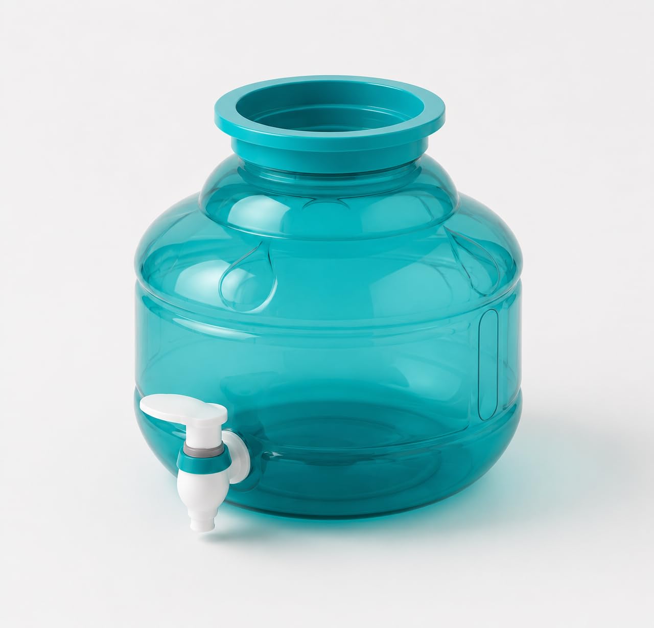 Plastic Water Dispenser Jar with Tap for Home and Office, Peacock Green, Unbreakable (Virgin Quality), 10 Litre, Green-image-45