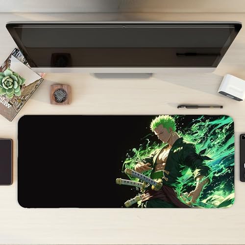 Image of XL Extended Gaming Mouse Pad | XXL Large Desk Mat 60x30cm for Laptop & PC | Non-Slip Rubber Base, Waterproof, Durable & Smooth Surface | Office, Gaming & Study