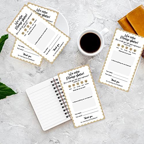 200 Pcs Suggestion Box Cards Kraft Style Comment Cards 2 X 3.5 Inch Suggestion Form Blank Suggestion Slips Customer Complaint Feedback Form For Small Business Restaurants Hotel Guests Decor Supplies #TOP4