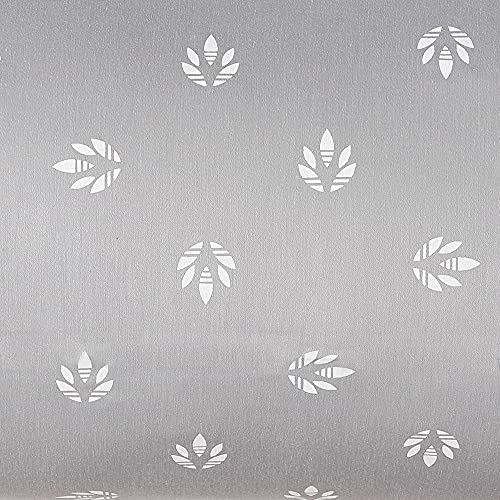 Image of Swayam Cotton Set 2 Decorative Soft Cushion Case Square Pillowcases for Couch Sofa Bed Living Room| 12 X 12 Inches | Light Grey