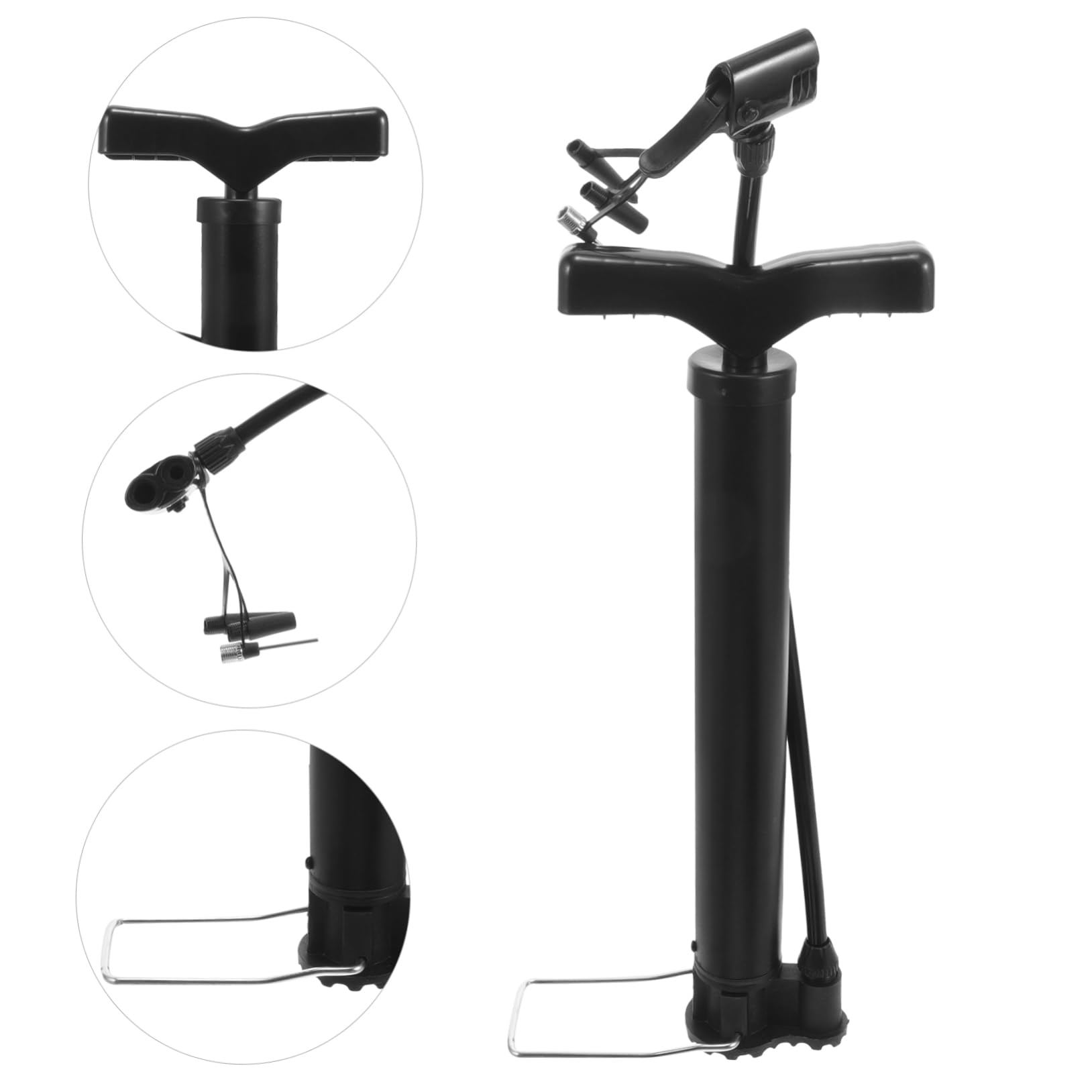 INOOMP De Bola De Globo De Aire De Fútbol Accesorios De Baloncesto De Bicicletas Portátil De Mano para Globo De Mano para Globos De