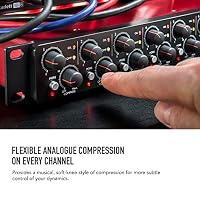 Focusrite Scarlett OctoPre Dynamic ADAT-Mikrofonvorverstärker, 8-In/8-Out – Ansicht 3