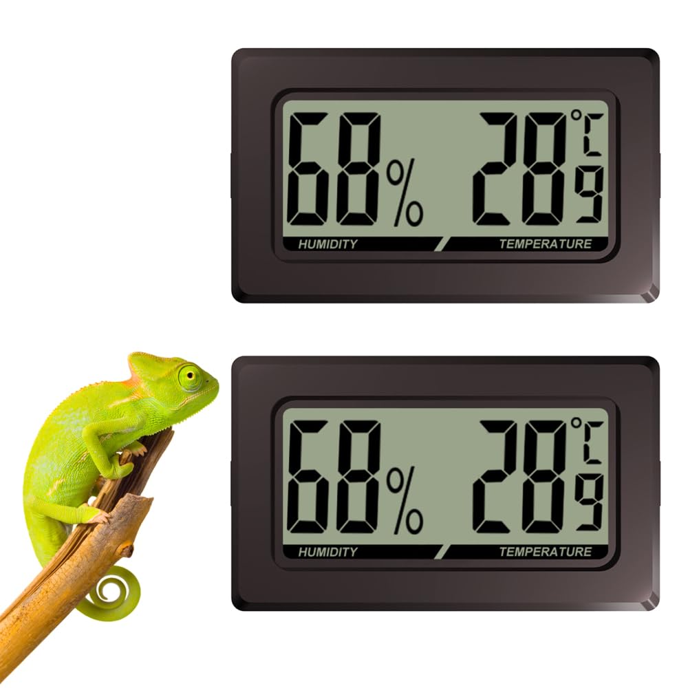 2 Pièces/3 Pièces Thermomètres Hygromètre Intérieur,Moniteur Numérique LCD de Jauge D'humidité Intérieure pour Humidificateurs Réfrigérateur Serre Jardin Cave Placard