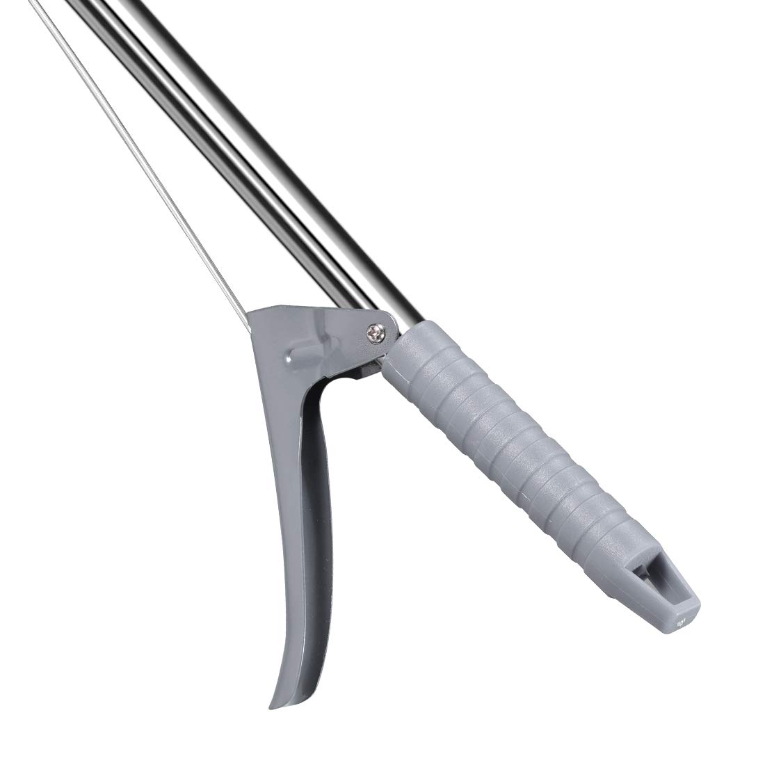 Sourcing map Lot de 2 pinces de préhension en acier inoxydable Gris 91,4 cm