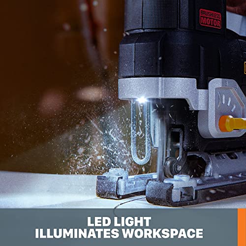 WORX Cordless Jigsaw, 20V Brushless, WX542L - image 7