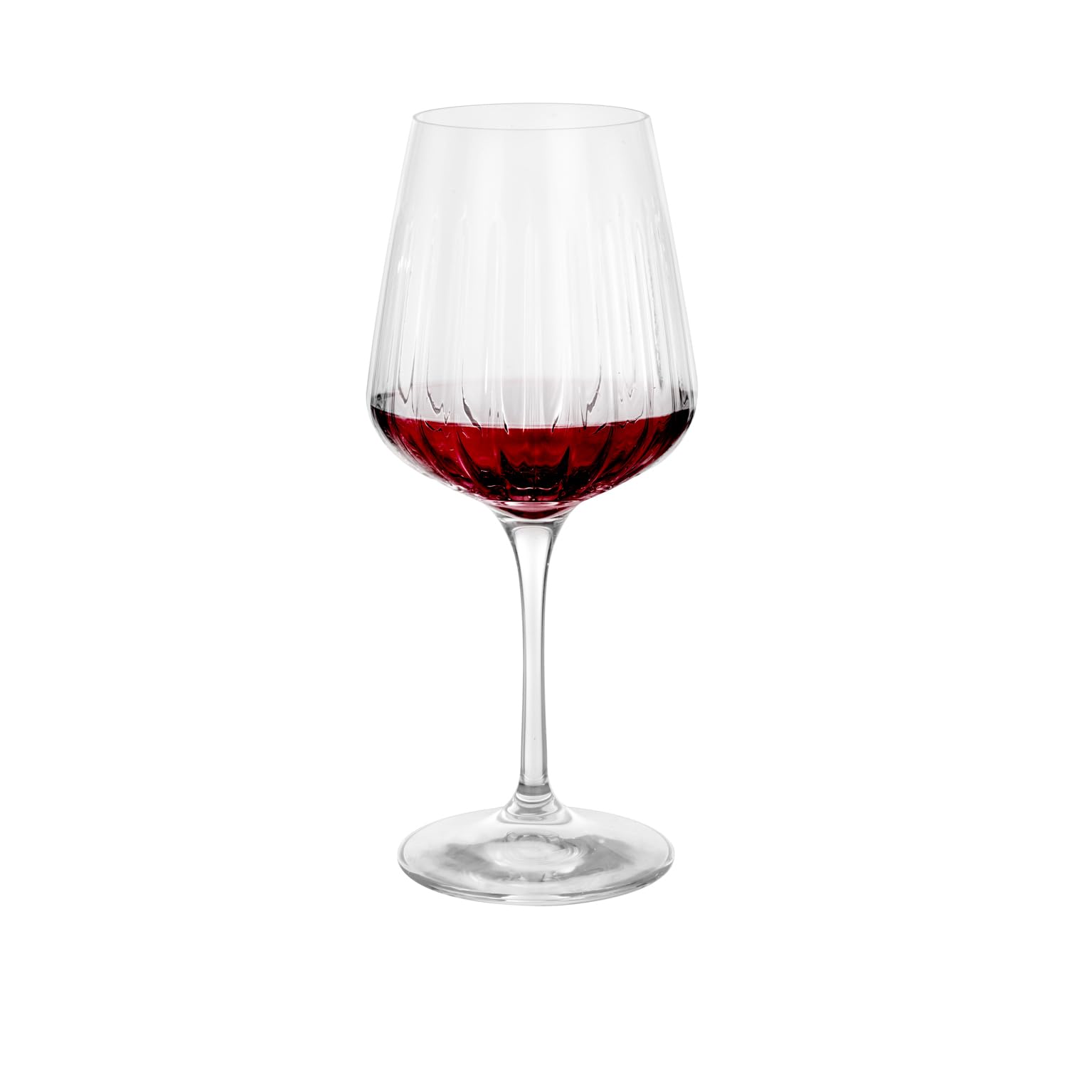 Verres à vin en cristal transparent RCR Timeless 25880020006 pied stable
