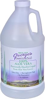George's Aloe Vera Supplement Softgel, 64 Fluid Ounce, 100% Always Active Aloe Vera Liquid