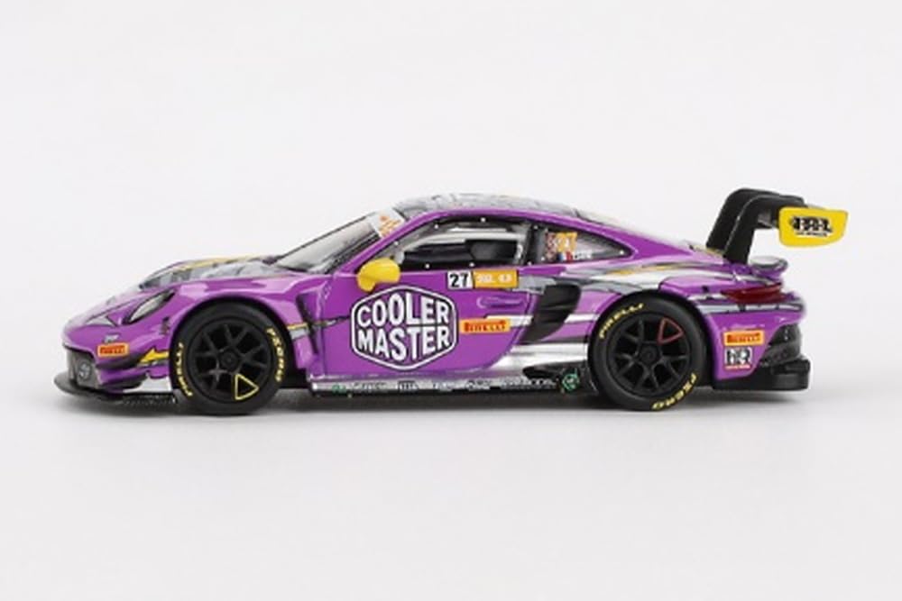 ☆MINIGT 1/64 改 深リム☆ポルシェ 911 GT3 R #9☆ ☆MINIGT 1/64 改 深リム☆ポルシェ 911 GT3 R #9☆ おもちゃ