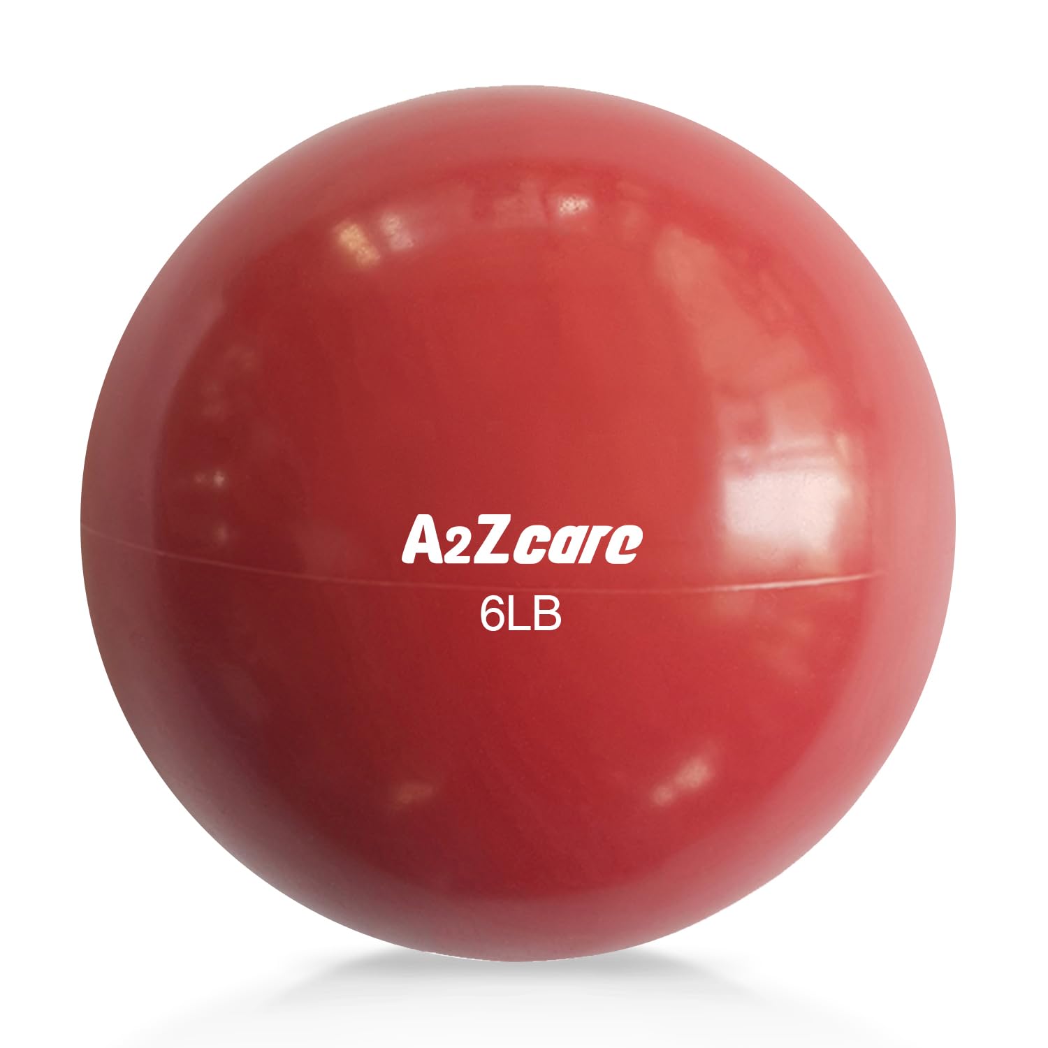 A2ZCARE Toning Ball Weighted Toning Exercise Ball Soft Weighted  Medicine Ball for Pilates, Yoga, Physical Therapy and Fitness