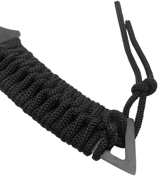 Tactical Flame Skull Machete with 3 Throwing Knives Set