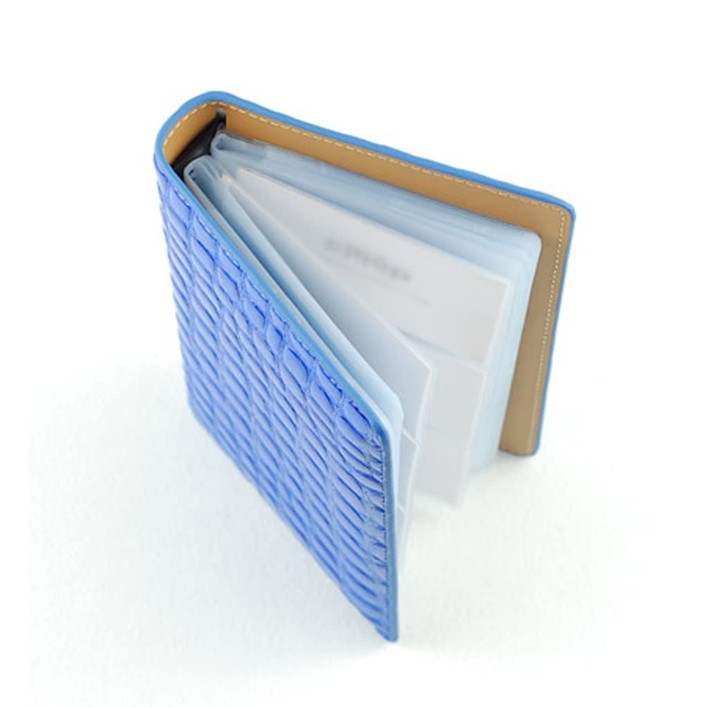 ESTELAR Etui na wizytówki dla mężczyzn, etui na wizytówki, męskie etui na wizytówki, duża pojemność, damska wizytówka, biuro, wizytówki, kolekcja, książka, organizer na wizytówki, a